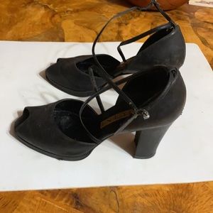 Vintage leather shoes